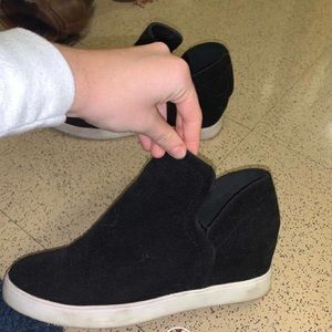 Black Slip on Booties